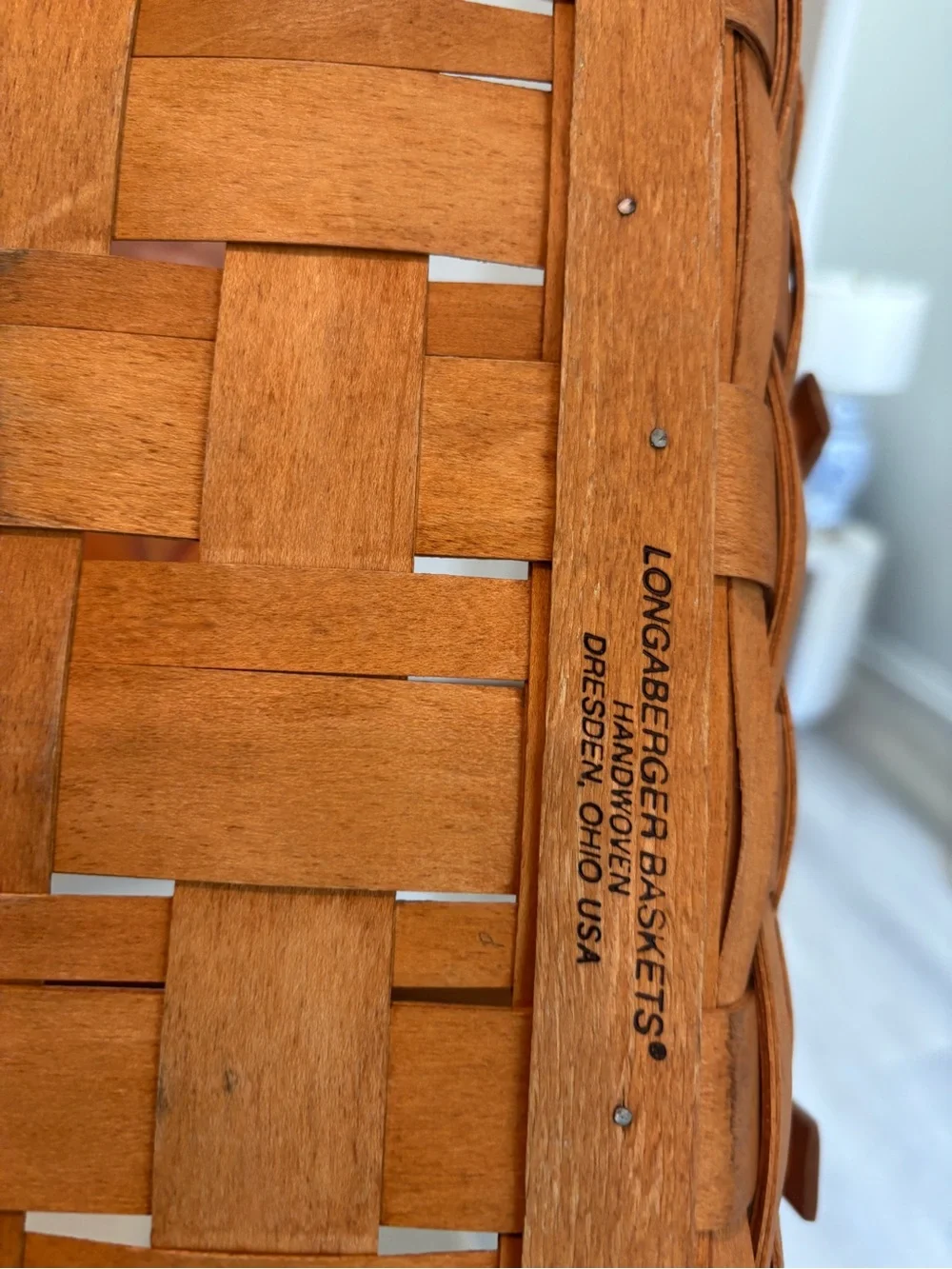 Longaberger Large Gathering Basket